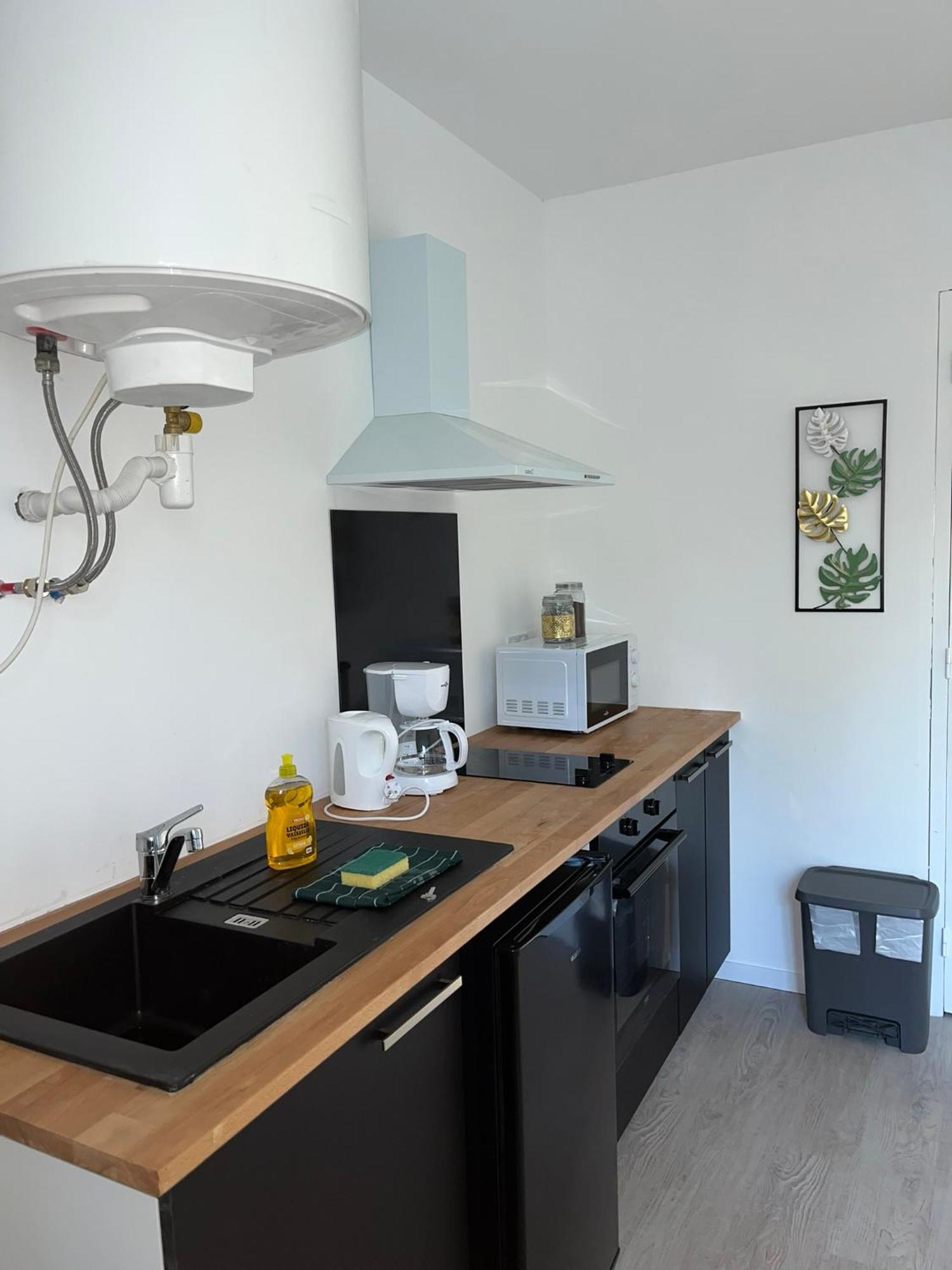 Studio Tropical , Vierzon , Proche Gare , Tout Confort ภายนอก รูปภาพ